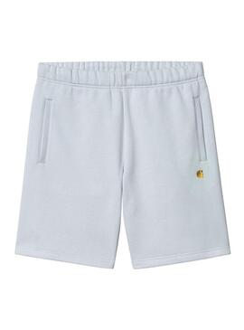 Bermuda Carhartt Chase Sweat Short Blu Uomo