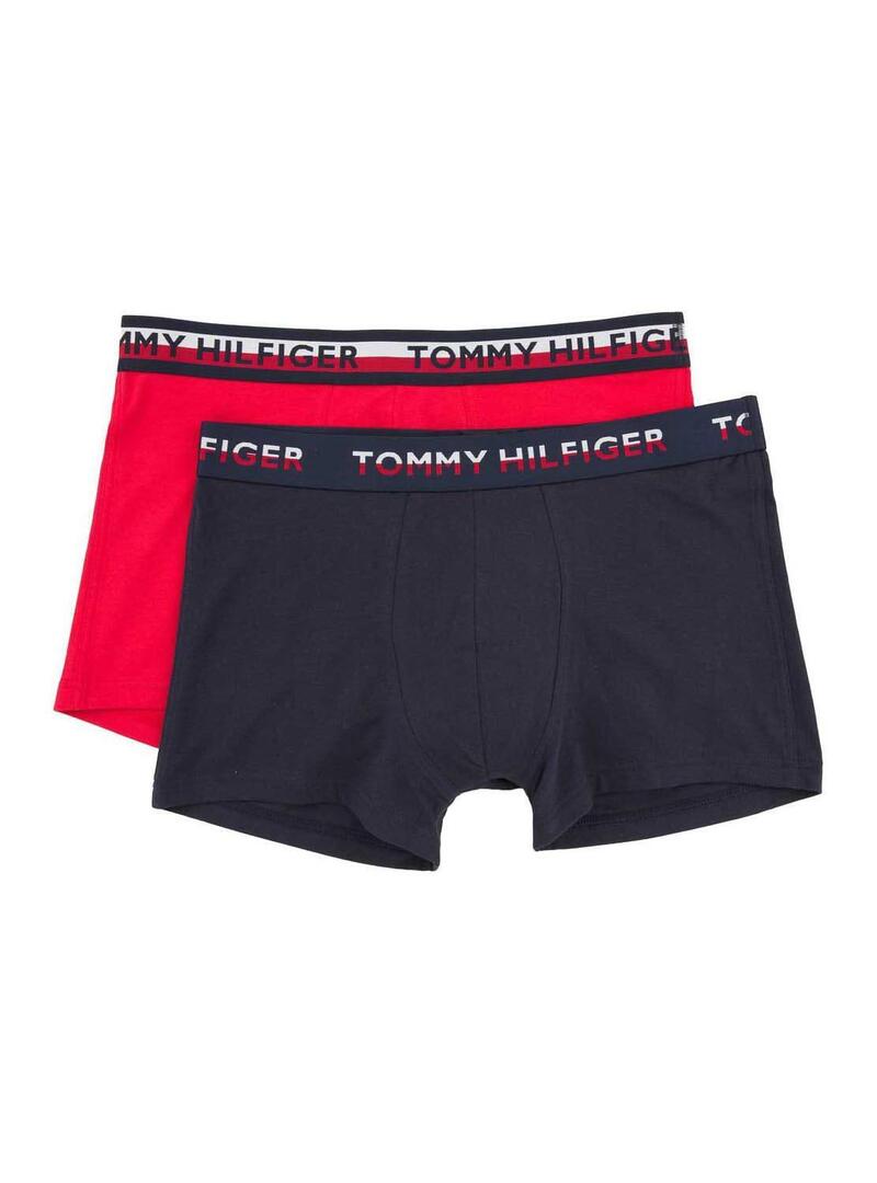 Trunk Pack Tommy Hilfiger Trunk Rosso Uomo