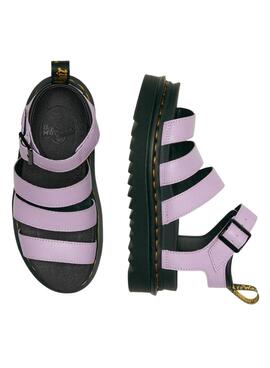 Sandali Dr Martens Blaire Lilla per Donna