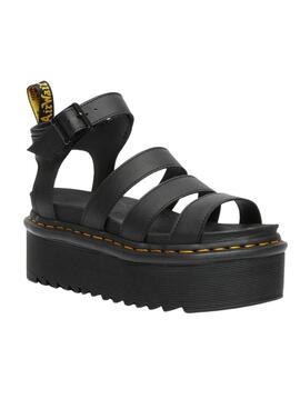 Sandali Dr Martens Blaire Quad Nero per Donna