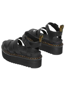 Sandali Dr Martens Blaire Quad Nero per Donna