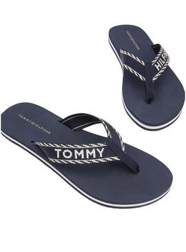 Flip flops Tommy Hilfiger Webbing Blu Navy Uomo