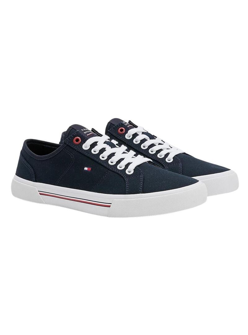 Sneakers Tommy Jeans Core Corporate Blu Uomo