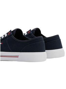 Sneakers Tommy Jeans Core Corporate Blu Uomo