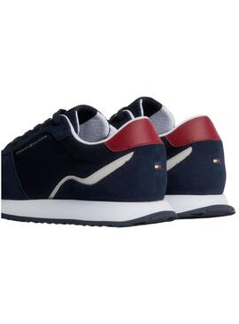 Sneakers Pepe Jeans Passante Evo Mix Blu Navy Uomo