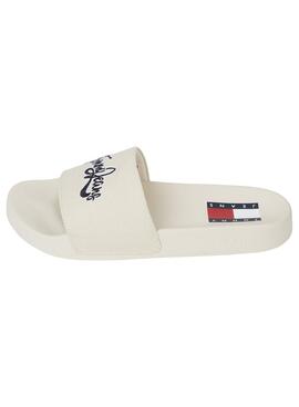 Flip flops Tommy Jeans Graphic Pool Beige Donna