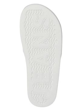 Flip flops Tommy Jeans Flag Print Bianco per Donna