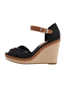 Sandali Tommy Hilfiger Iconic Elena Nero Donna