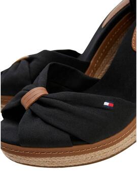 Sandali Tommy Hilfiger Iconic Elena Nero Donna