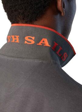 Polo North Sails Sport Grigio per Uomo