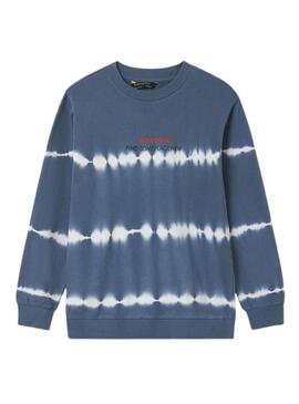Felpa Mayoral Tie Dye Blu per Bambino