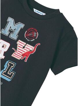 T-Shirt Mayoral Sostenibile Grigio per Bambino