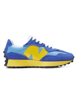 Sneakers New Balance 327 Blu per Uomo