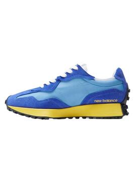 Sneakers New Balance 327 Blu per Uomo