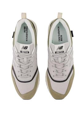 Sneakers New Balance 997H Verde per Uomo