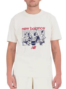 T-Shirt New Balance Atletics Rimasterizzata Bianco