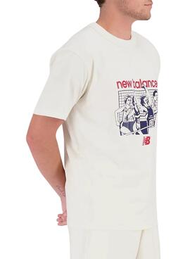 T-Shirt New Balance Atletics Rimasterizzata Bianco