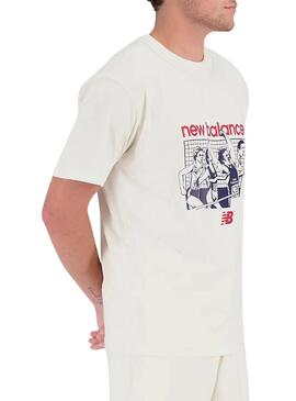 T-Shirt New Balance Atletics Rimasterizzata Bianco