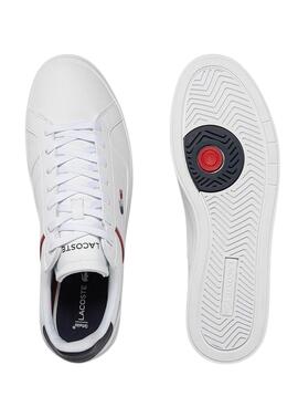 Sneakers Lacoste Europa Pro Tri Bianco Uomo
