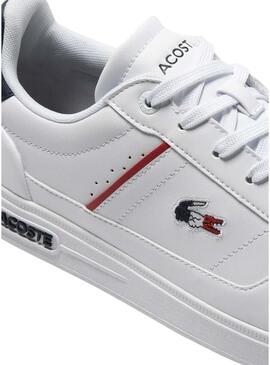 Sneakers Lacoste Europa Pro Tri Bianco Uomo