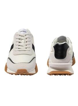 Sneakers Lacoste L-Spin Deluxe Beige per Uomo