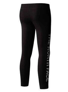 Leggings The North Face Graphic Nero per Bambina