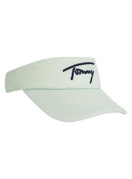 Visiera Tommy Jeans Logo Verde per Donna