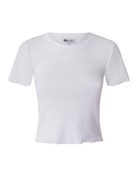T-Shirt Pepe Jeans Cara Bianco per Donna