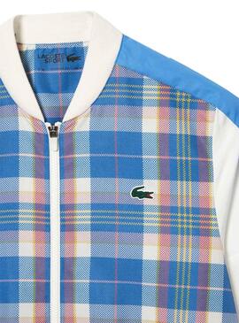 Tuta sportiva Lacoste Quadri Bianco per Uomo