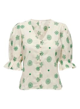 Top Only Jasmin Verde per Donna