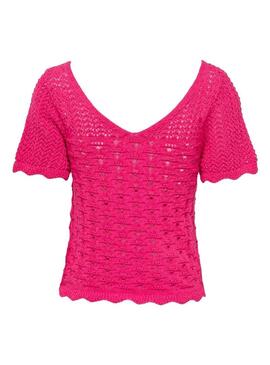 T-Shirt Only Becca Rosa per Donna