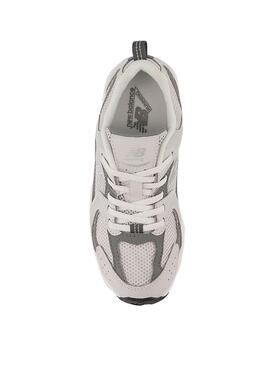 Scarpe da ginnastica New Balance 530 Grigie e Bianche