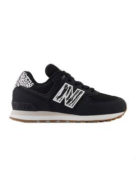 Sneakers New Balance 574 Mini Nero Bambina e Bambino