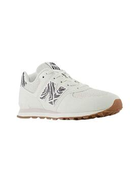 Sneakers New Balance 574 Mini Bianco Bambina e Bambino