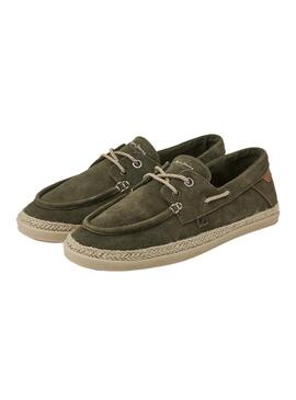 Sneakers Pepe Jeans Maoui Sailor Verde Uomo