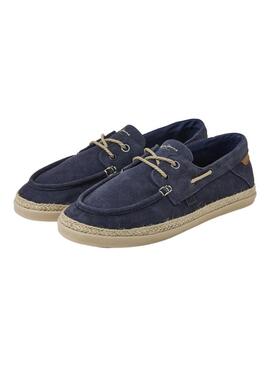 Sneakers Pepe Jeans Maoui Sailor Blu Navy Uomo