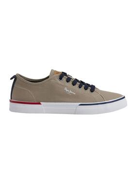 Sneakers Pepe Jeans Kenton Smart  Marrone Uomo