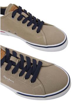 Sneakers Pepe Jeans Kenton Smart  Marrone Uomo