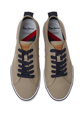 Sneakers Pepe Jeans Kenton Smart  Marrone Uomo