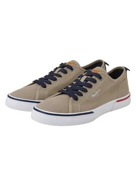 Sneakers Pepe Jeans Kenton Smart  Marrone Uomo