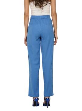 Pantaloni Only Aris Blu per Donna