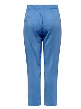 Pantaloni Only Aris Blu per Donna