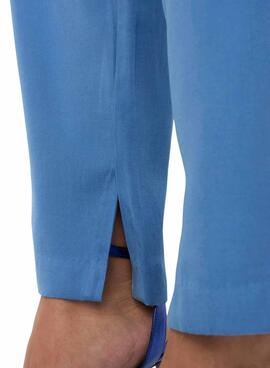 Pantaloni Only Aris Blu per Donna
