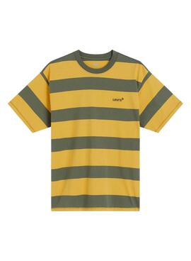T-Shirt Levis Vintage Giallo per Uomo