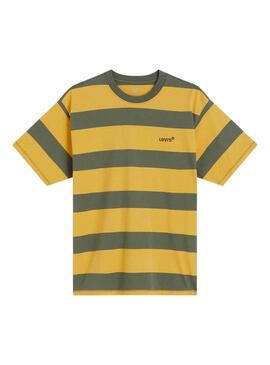 T-Shirt Levis Vintage Giallo per Uomo