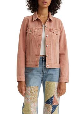 Giubbotto Levis Original Rosa per Donna