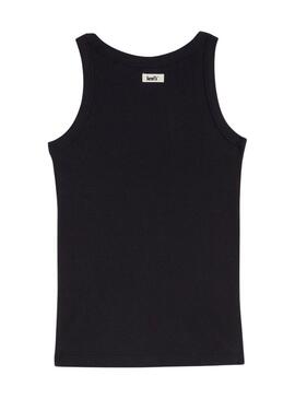 T-Shirt Levis Racer Nero per Donna