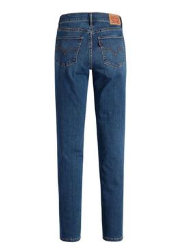 Pantaloni Jeans Levis 312 Blu per Donna