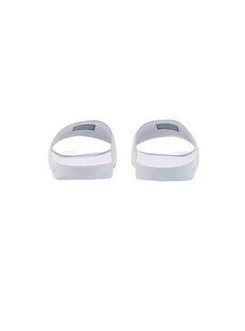 Flip flops Calvin Klein Monogram Bianco per Uomo