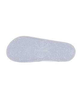 Flip flops Calvin Klein Monogram Bianco per Uomo